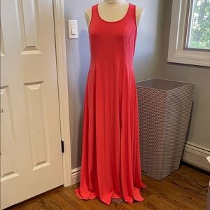 MICHAEL Michael Kors Sleeveless Red Maxi Dress